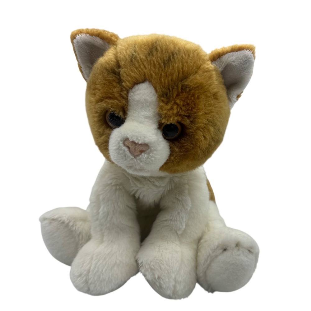 Adventure Planet Orange Tabby Calico Kitten Cat Plush‎ Stuffed Animal 11"